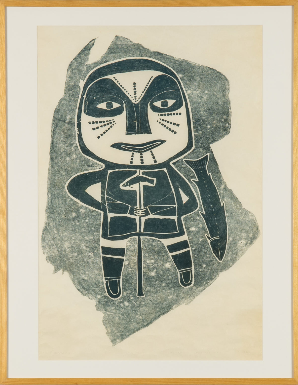 Leah Qumaluk, Fish Hunter, 1964