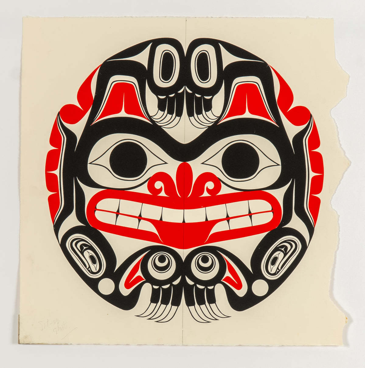 Bill Reid, Xhuwaji/Haida Grizzly, 1990