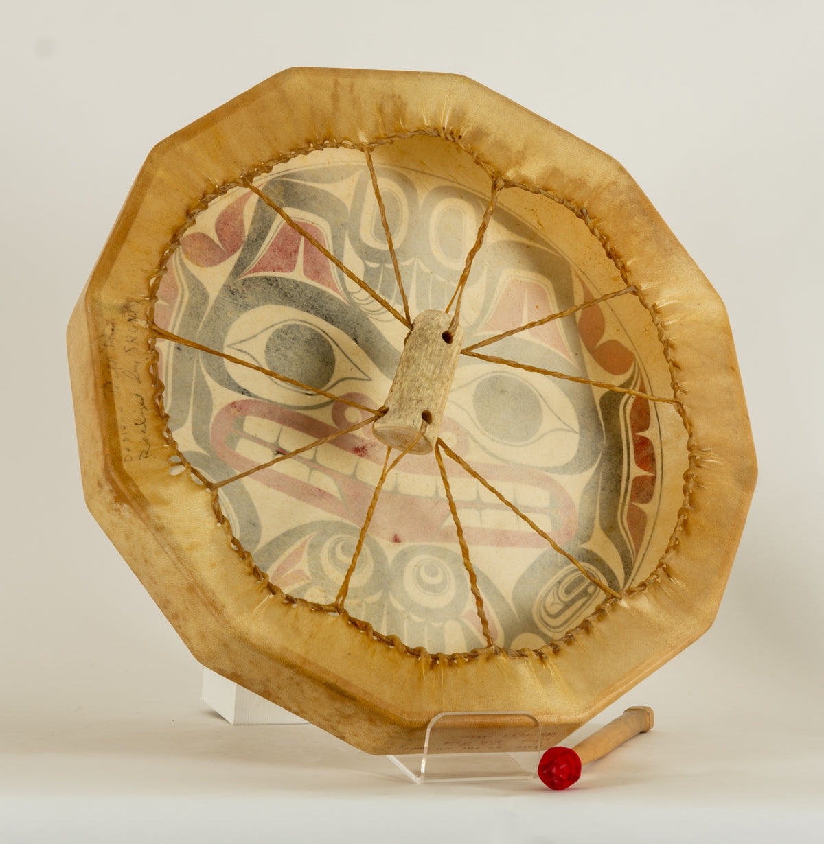 Bill Reid, Xhuwaji - Drum & Baton, 1988 View 2 of 2.