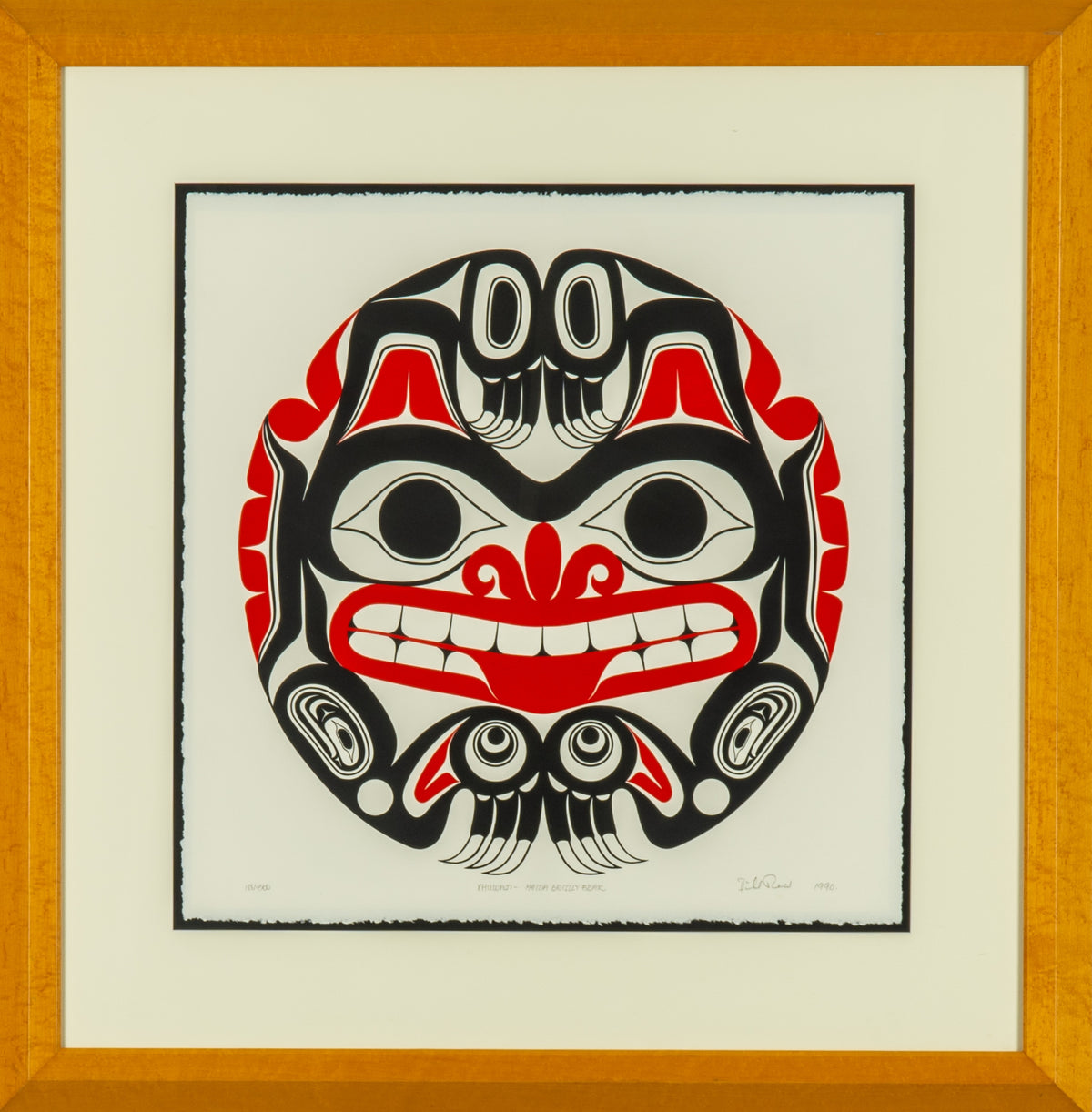 Bill Reid, Xhuwaji/Haida Grizzly Bear, 1990