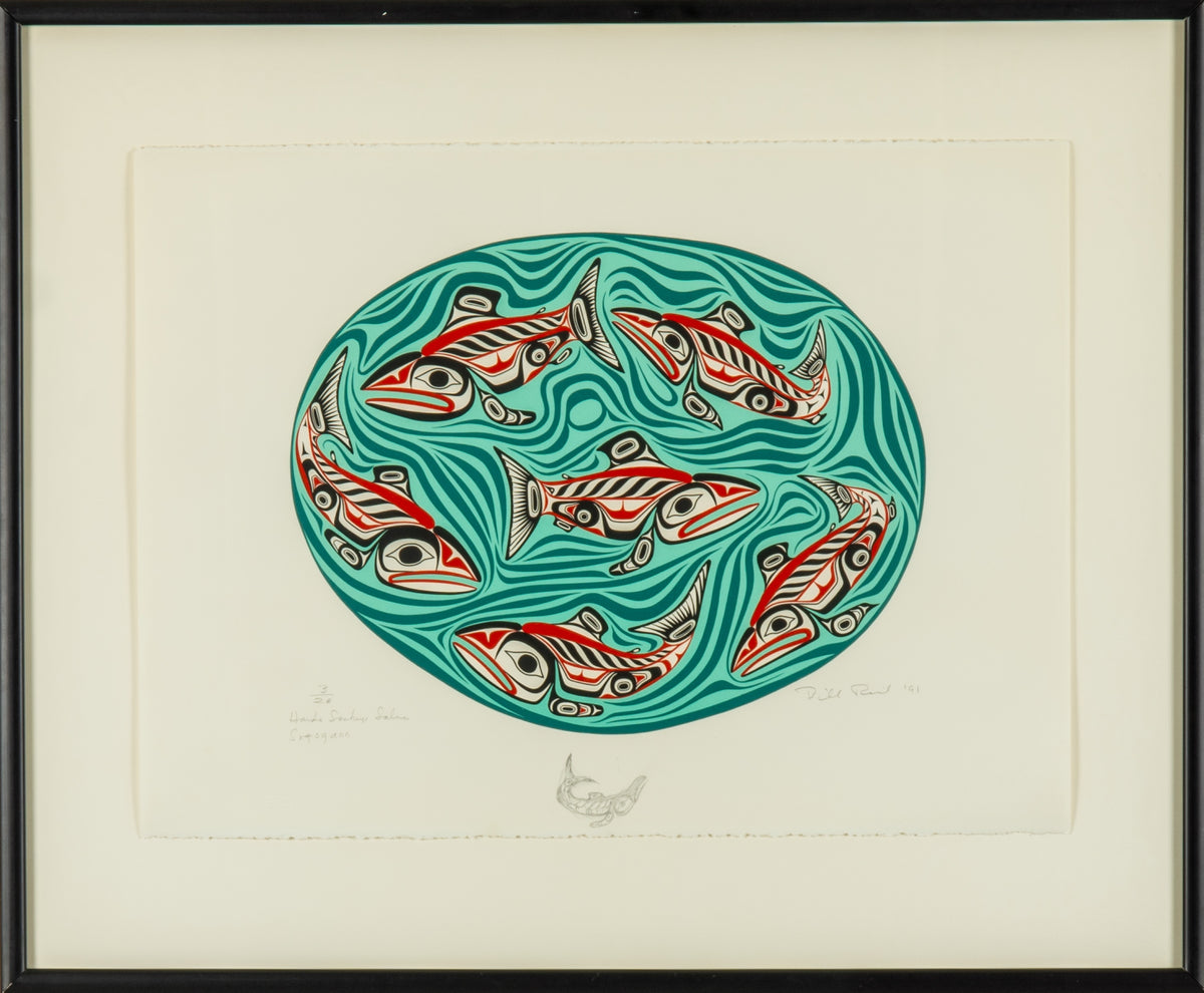 Bill Reid, [Sngoqann] Haida Sockeye Salmon, 1991