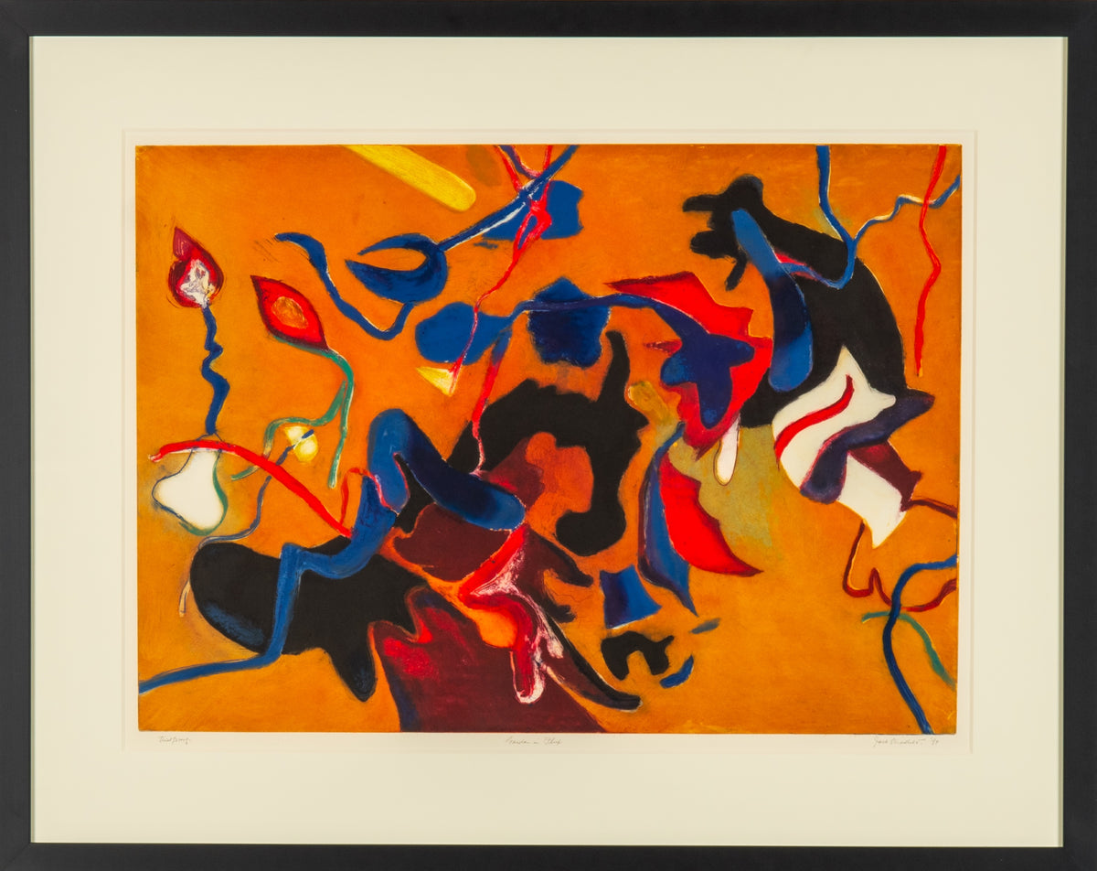 Jack Shadbolt, Garden in Flux (Trial Proof), 1993