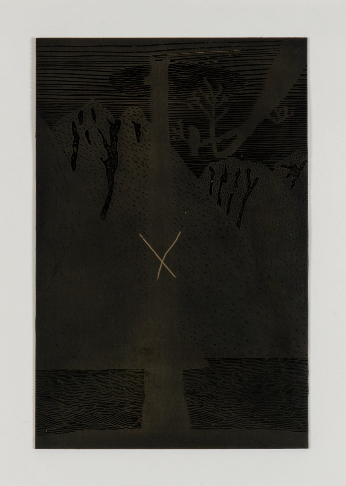 Arnold Shives, Untitled Mountain Scene, 2013