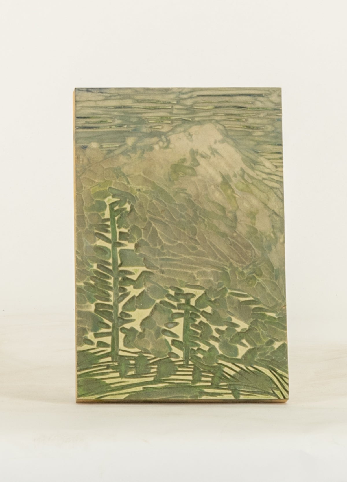 Arnold Shives, Elton Lake lino block 2, 2003
