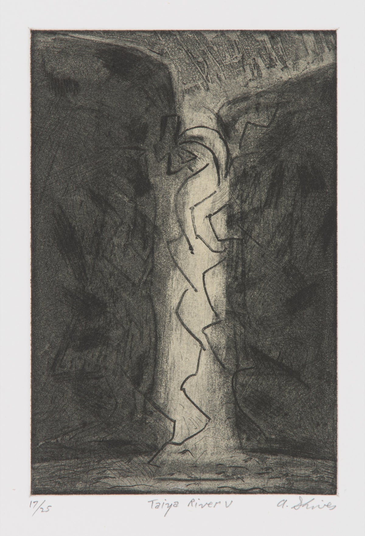 Arnold Shives, Taiya River Suite V, 1995