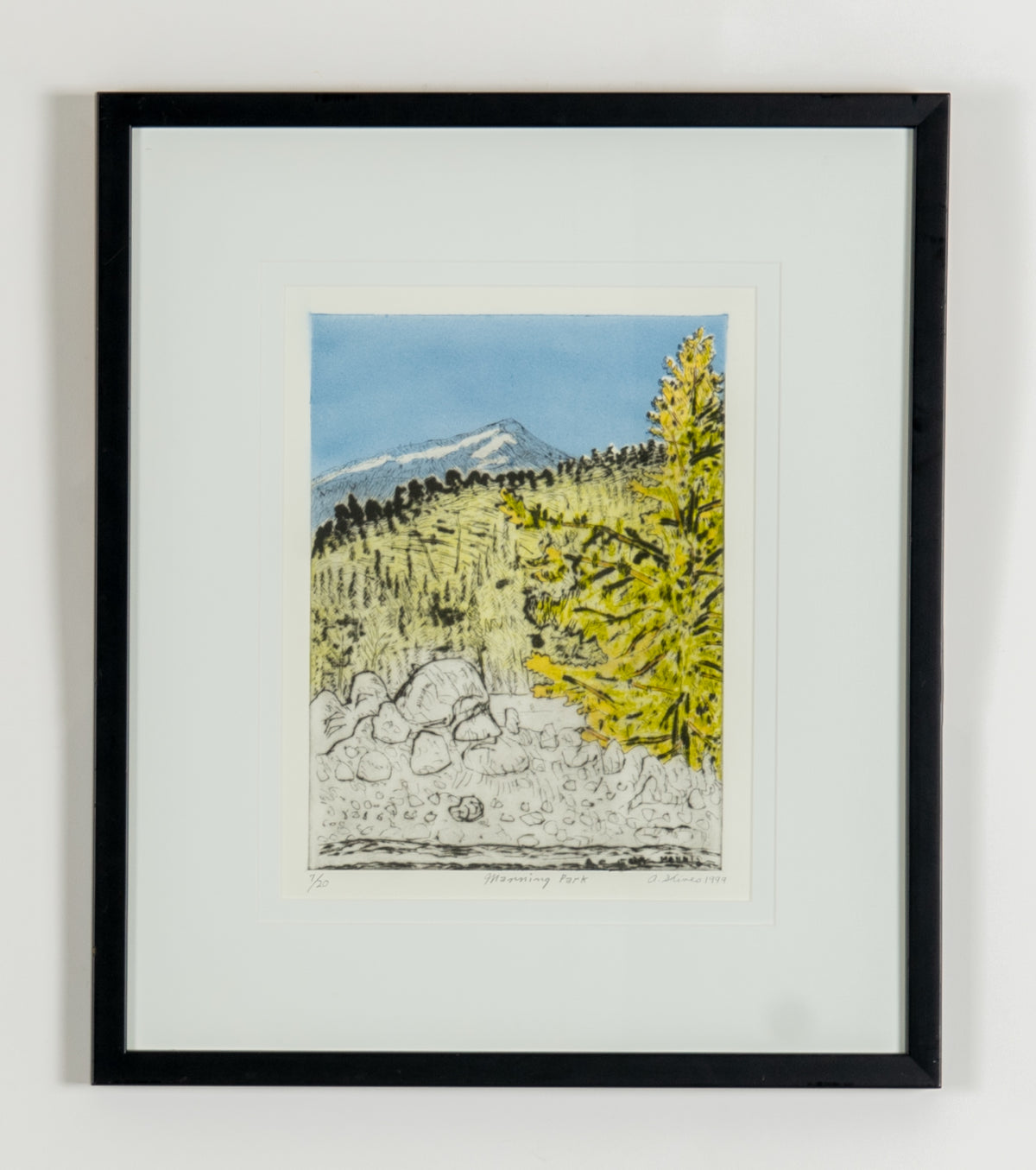 Arnold Shives, Manning Park, 1999