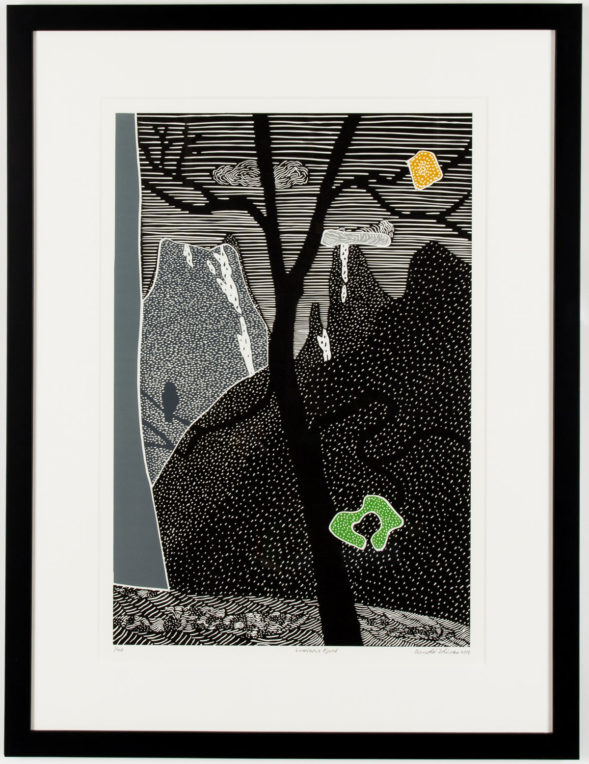Arnold Shives, Luminous Fjord, 2019
