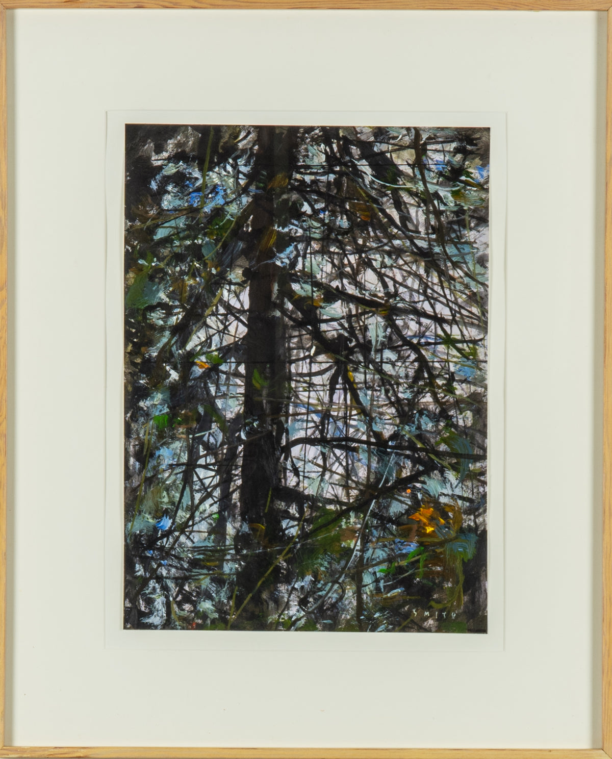 Gordon Smith, Byway Trees (Close-Up), 2004