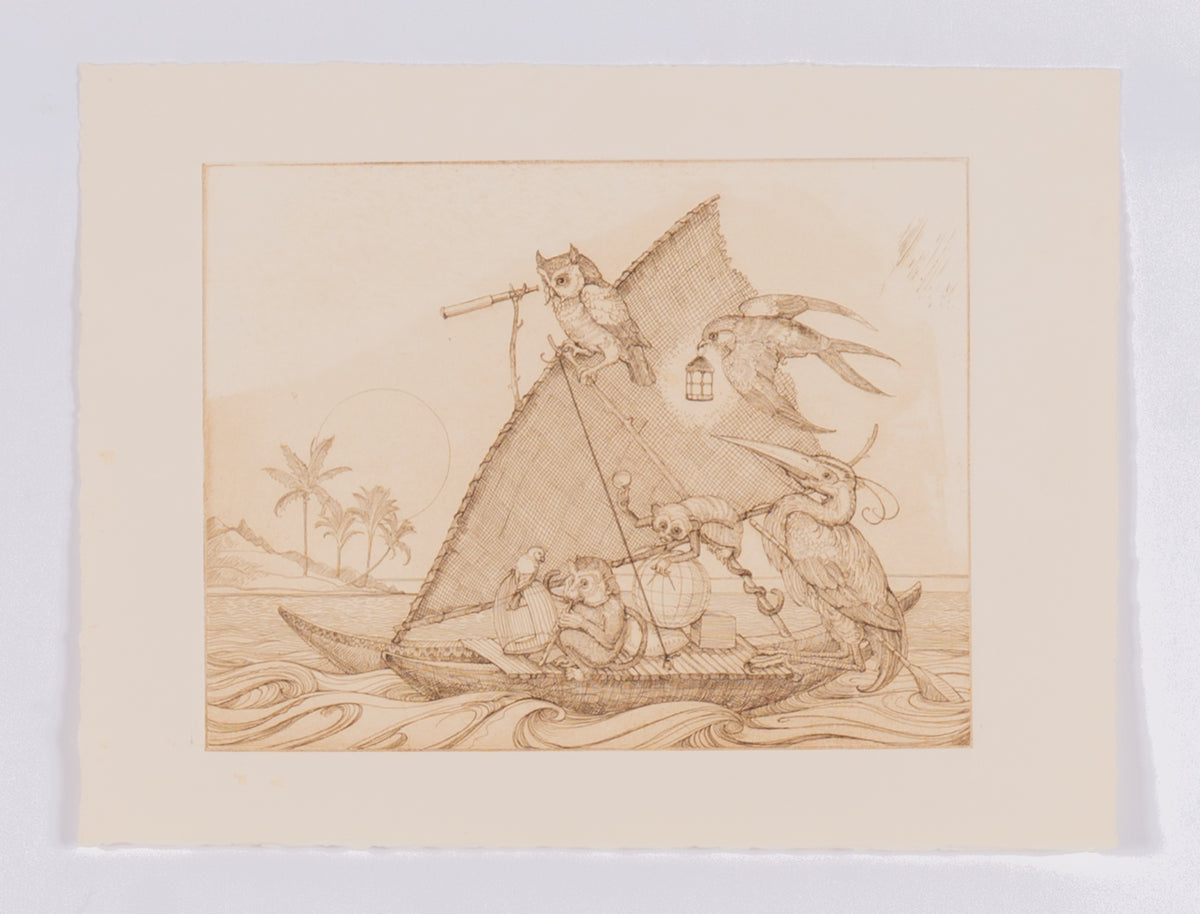 Charles Van Sandwyk, Ship of Wisdom, 1998