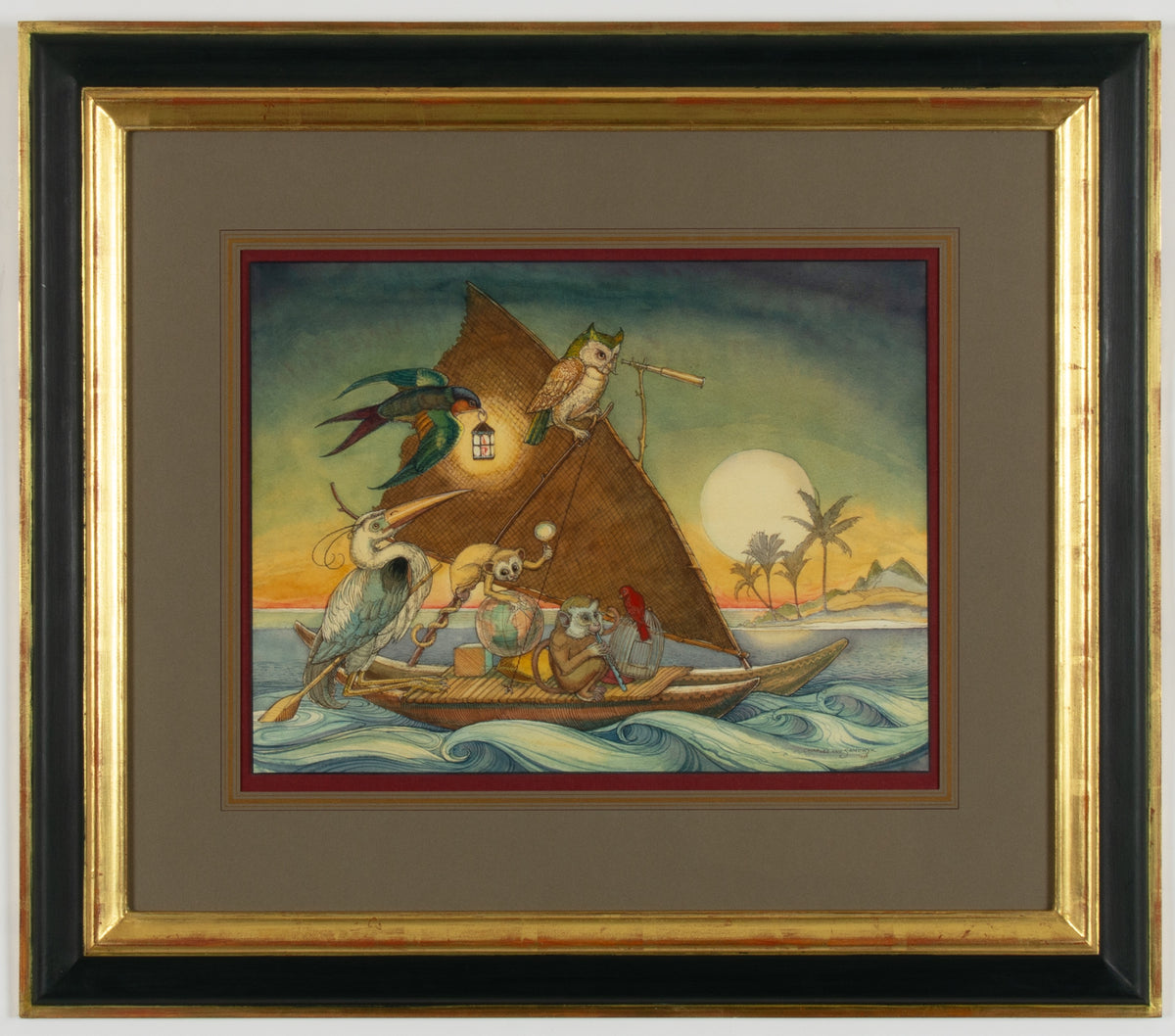Charles Van Sandwyk, Ship of Wisdom, 1998