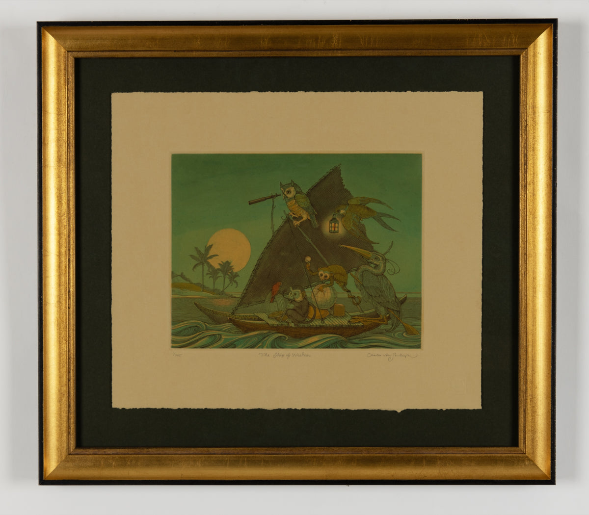 Charles Van Sandwyk, Ship of Wisdom, 1998