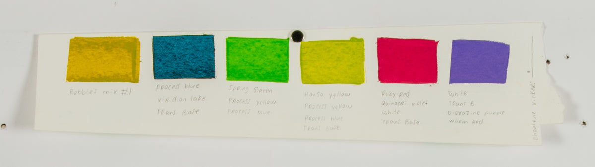 Charlene Vickers, Fish in Astral - Colour Pallette No. 2, 2022.