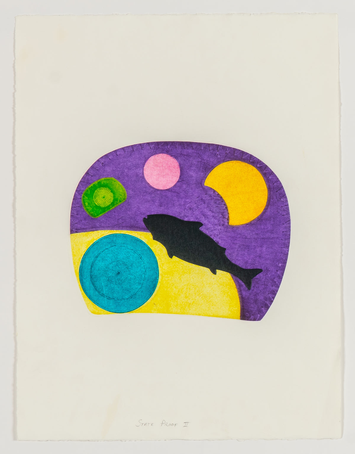 Charlene Vickers, Fish Astral - Print Processing [Ed. SPII], 2022.