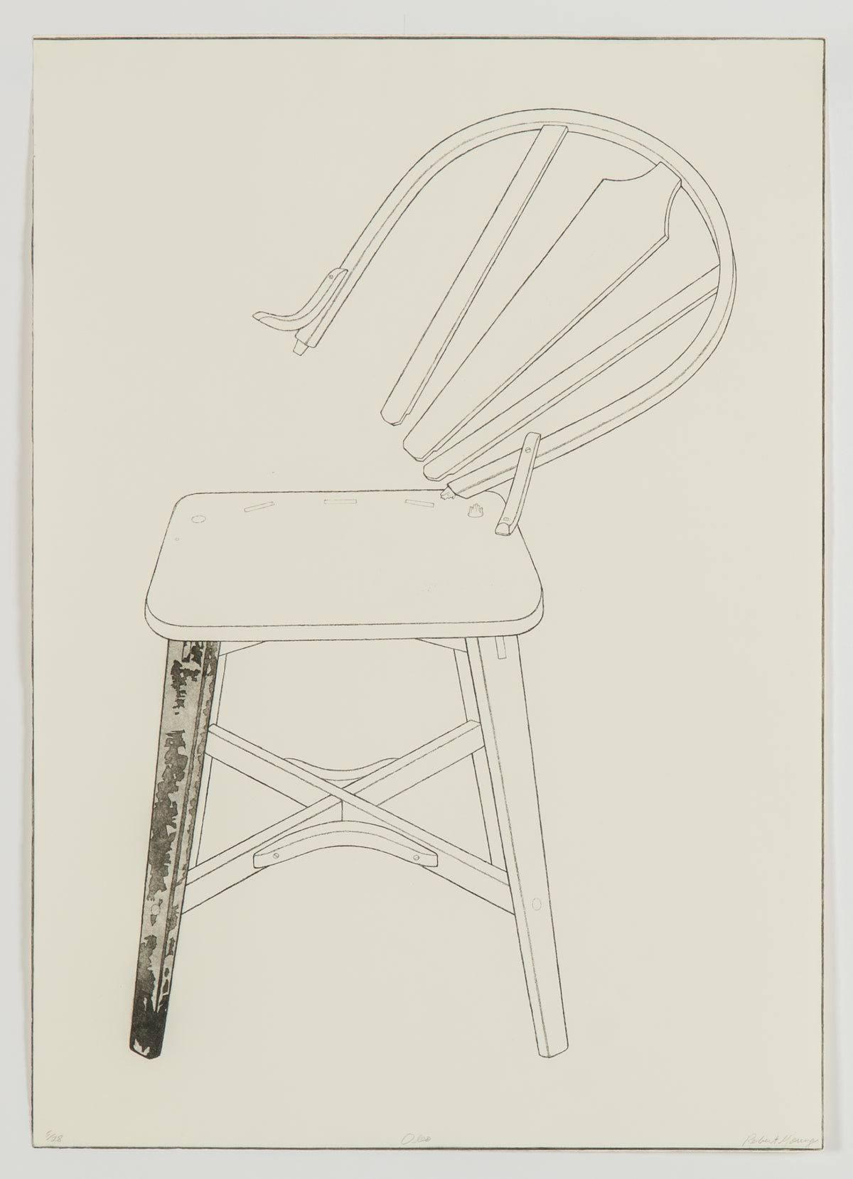 Robert Young, Oleo, 1983